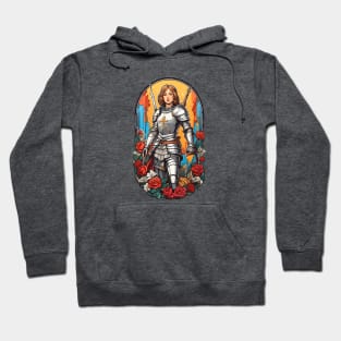 St Joan of Arc Am Not Afraid I Was Born Do This Saint Hoodie